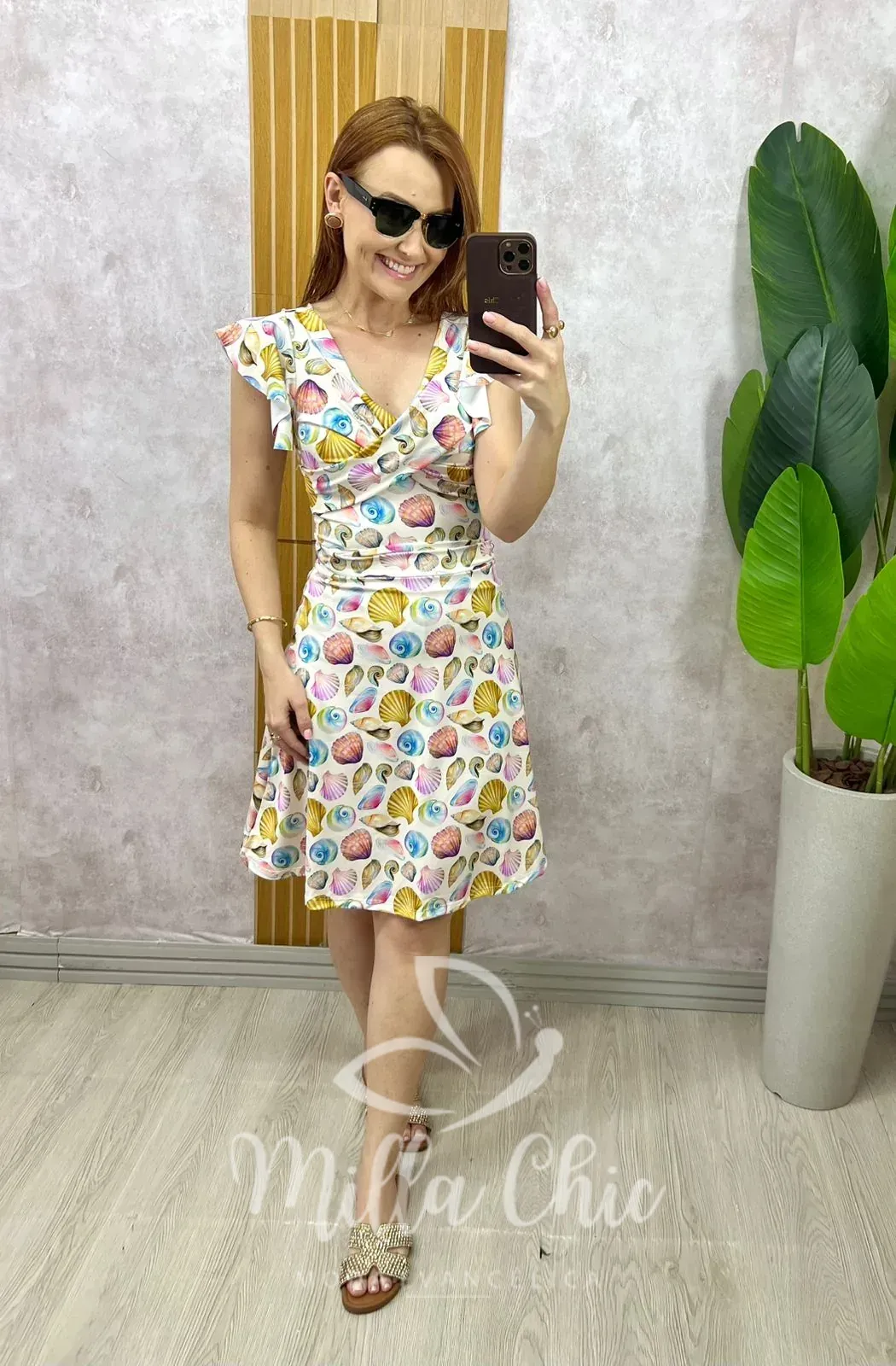 Milla Chic – Conjunto Maiô e Short Saia – Modelo Edite Milla Chic - Conjunto Maiô e Short Saia - Modelo Edite