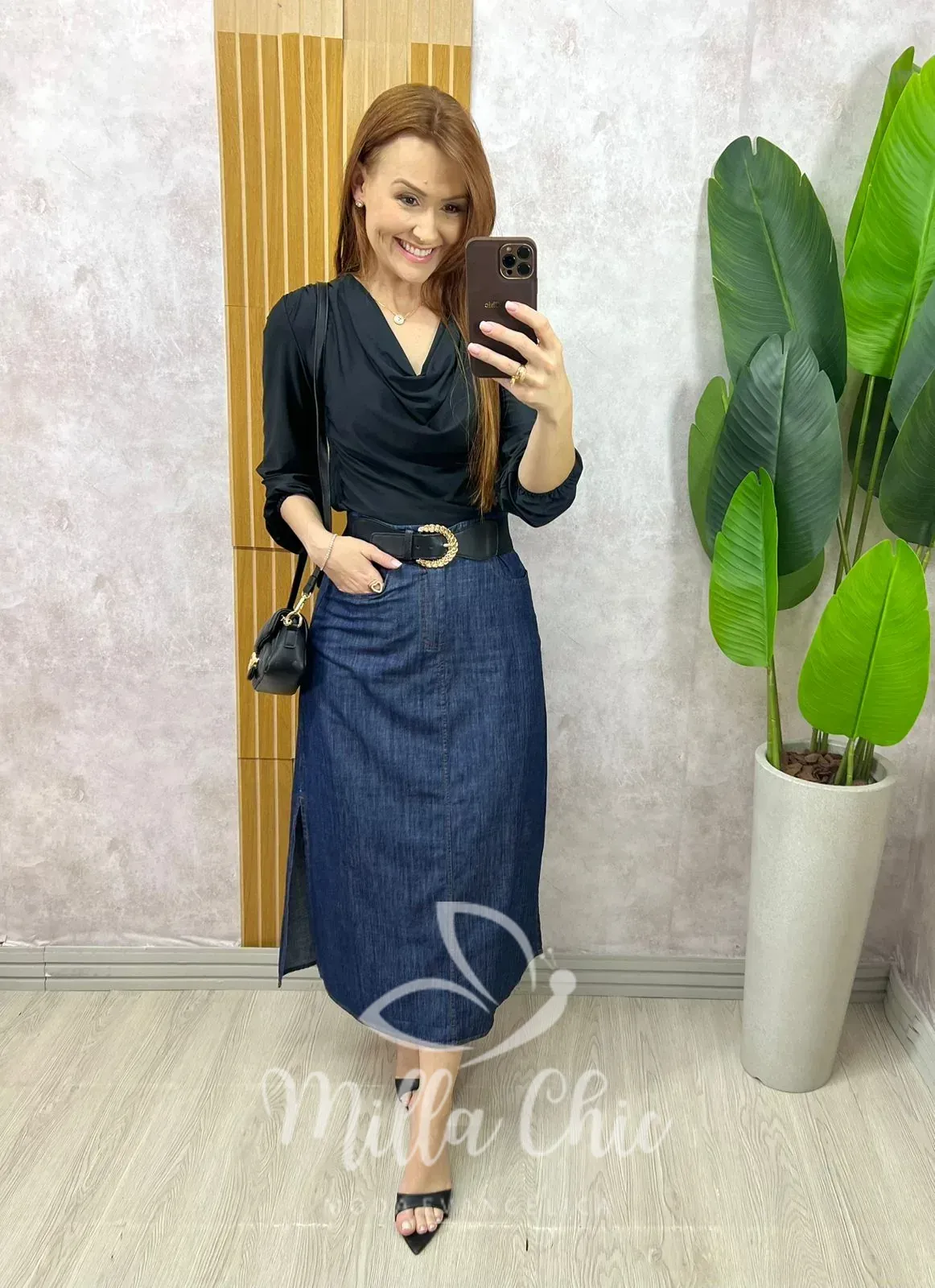 Milla Chic – Saia jeans Diva Milla Chic - Saia jeans Diva