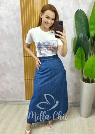 Milla Chic - T-shirt Caravelas