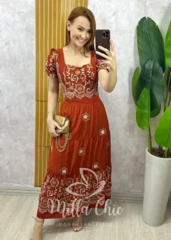 Milla Chic – Vestido Arabela Bordado – Azul Marinho (cópia) Milla Chic - Vestido Arabela Bordado - Azul Marinho (cópia)