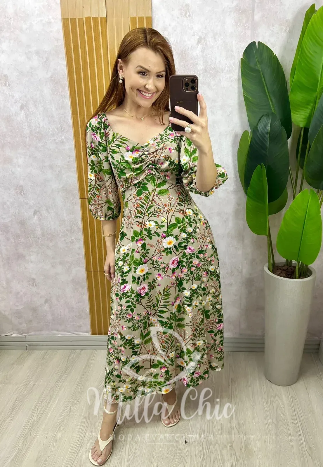 Milla Chic – Vestido Cléo – Bege Milla Chic - Vestido Cléo - Bege
