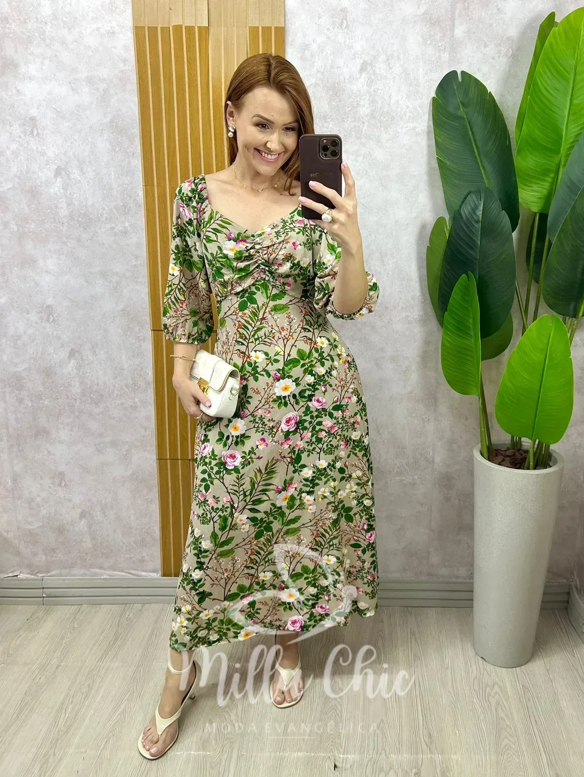 Milla Chic – Vestido Cléo – Marrom (cópia) Milla Chic - Vestido Cléo - Marrom (cópia)