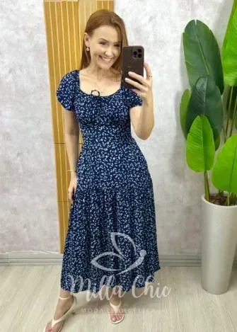 Milla Chic - Vestido Érica - Azul