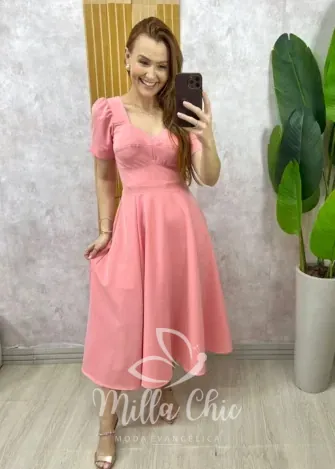 Milla Chic - Vestido Fabíola - Verde (cópia)