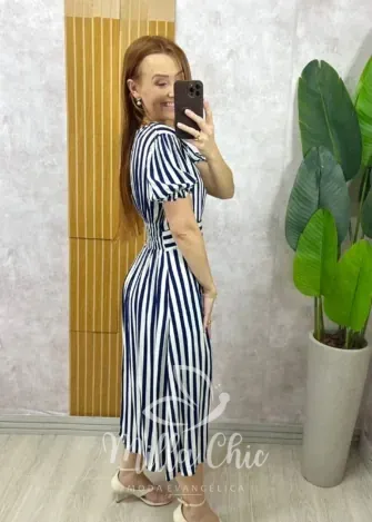 Milla Chic - Vestido Ivone Em Viscolinho - Branco (cópia)