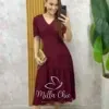 Milla Chic – Vestido Lilian Em Viscolinho Em Poá – Açaí (cópia) Milla Chic - Vestido Lilian Em Viscolinho Em Poá - Açaí (cópia)