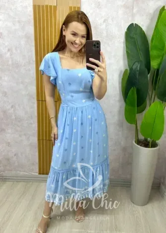 Milla Chic - Vestido Miriam - Amarelo Manteiga (cópia)