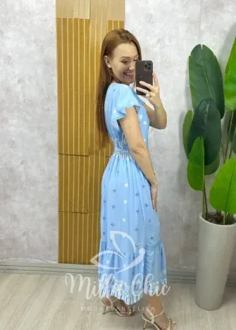 Milla Chic - Vestido Miriam - Azul