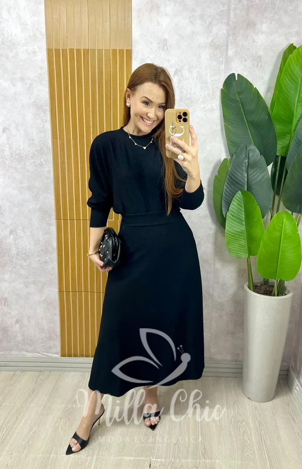 Milla Chic – Conjunto Royale – Marrom (cópia) Milla Chic - Conjunto Royale - Marrom (cópia)