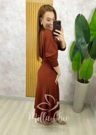Milla Chic - Conjunto Royale - Terracota