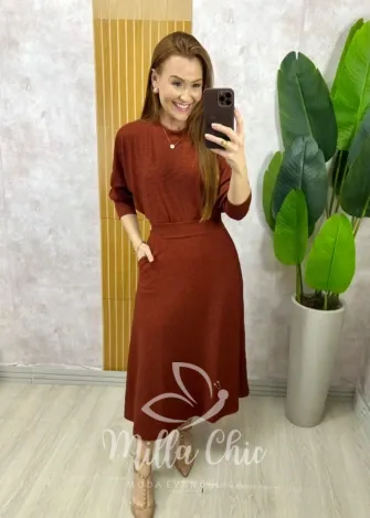 Milla Chic - Conjunto Royale - Terracota