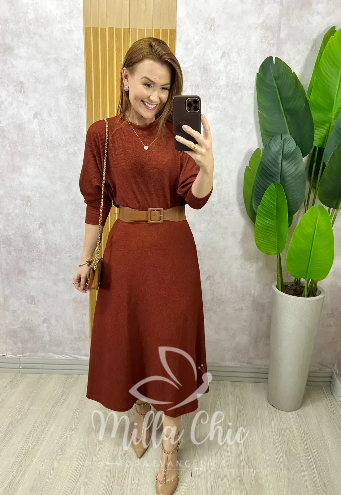 Milla Chic – Conjunto Royale – Terracota Milla Chic - Conjunto Royale - Terracota