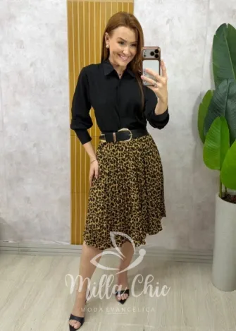 Milla Chic - Saia Augusta Animal print