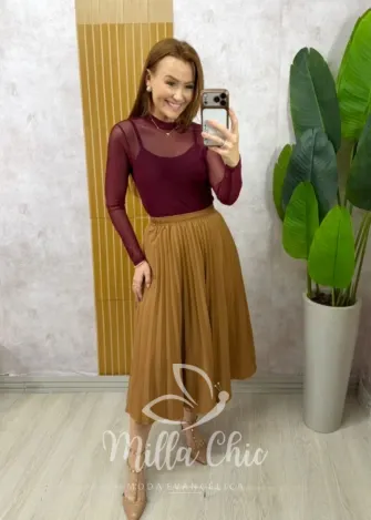Milla Chic - Saia Augusta Animal Print (cópia)