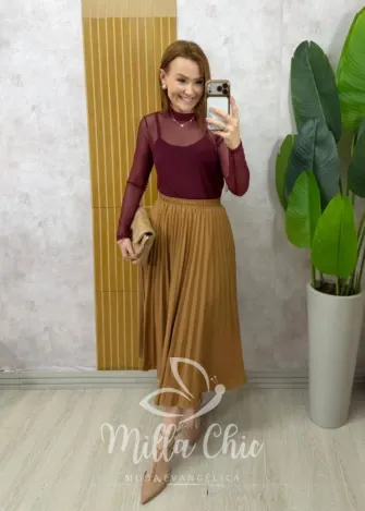Milla Chic - Saia Augusta Animal Print (cópia)