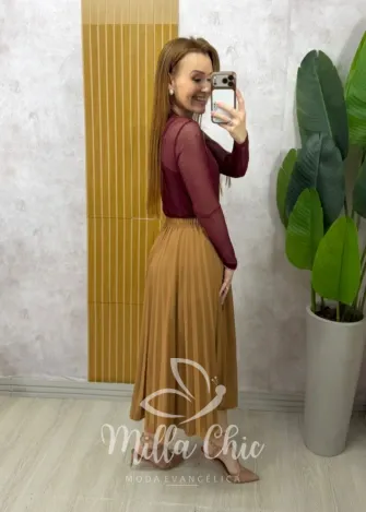 Milla Chic - Saia Augusta Animal Print (cópia)