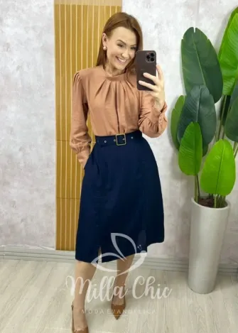 Milla Chic - Saia Clássica Linen Chic (cópia)