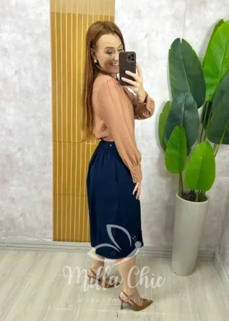 Milla Chic - Saia Clássica Linen Chic (cópia)