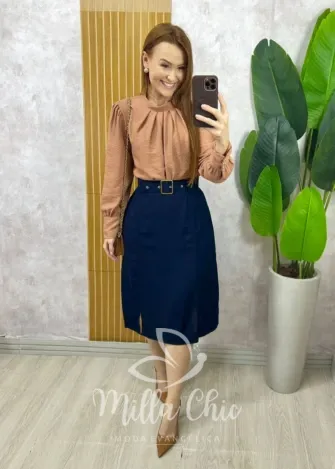 Milla Chic - Saia Clássica Linen Chic (cópia)