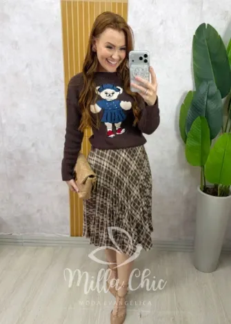 Milla Chic - Saia Elegance Listrada (cópia)