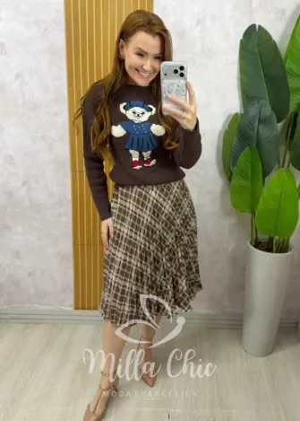 Milla Chic - Saia Elegance Listrada (cópia)