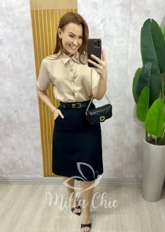 Milla Chic - Saia Jeans Diva (cópia)