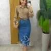 Milla Chic – Saia Jeans Laura (cópia) Milla Chic - Saia Jeans Laura (cópia)