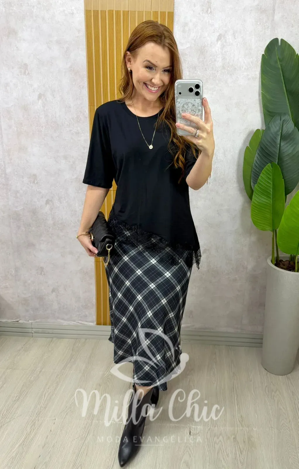 Milla Chic – Saia Valéria – Marrom (cópia) Milla Chic - Saia Valéria - Marrom (cópia)