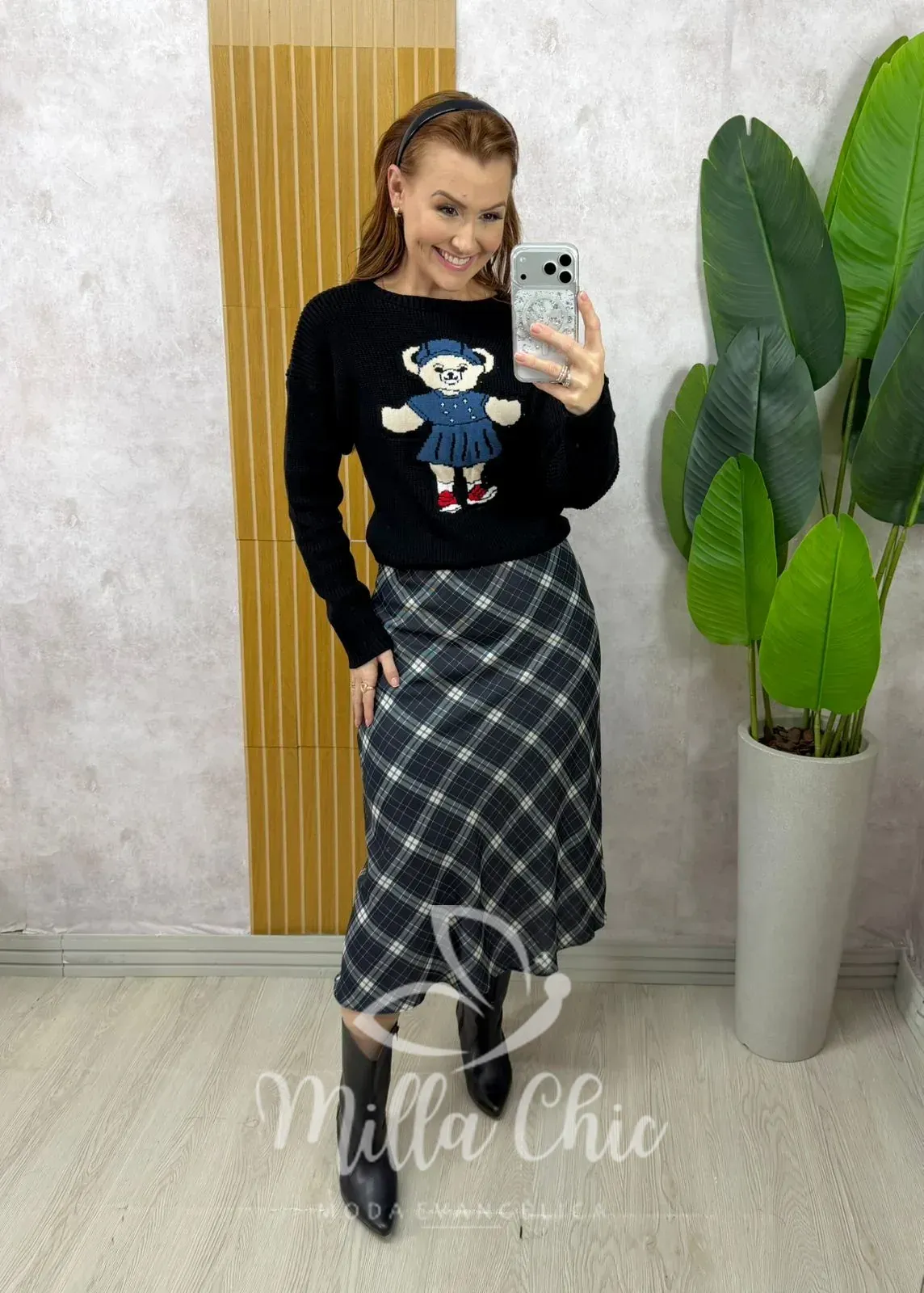 Milla Chic – Saia Valéria – Marrom (cópia) Milla Chic - Saia Valéria - Marrom (cópia)