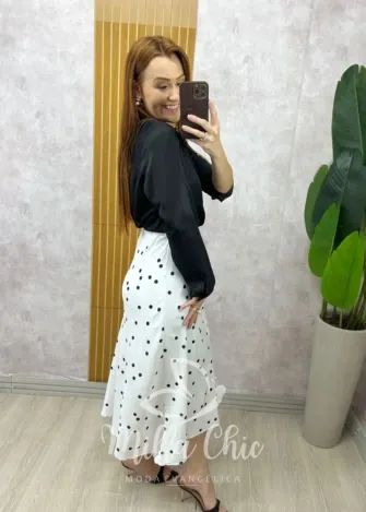 Milla Chic - Saia Valéria - Marrom (cópia)