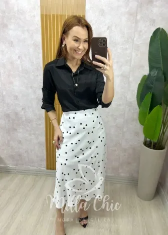 Milla Chic - Saia Valéria - Marrom (cópia)