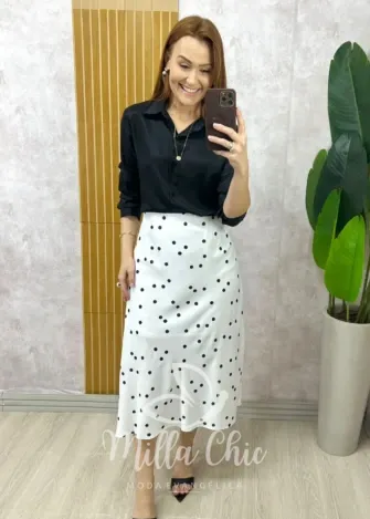 Milla Chic - Saia Valéria - Marrom (cópia)