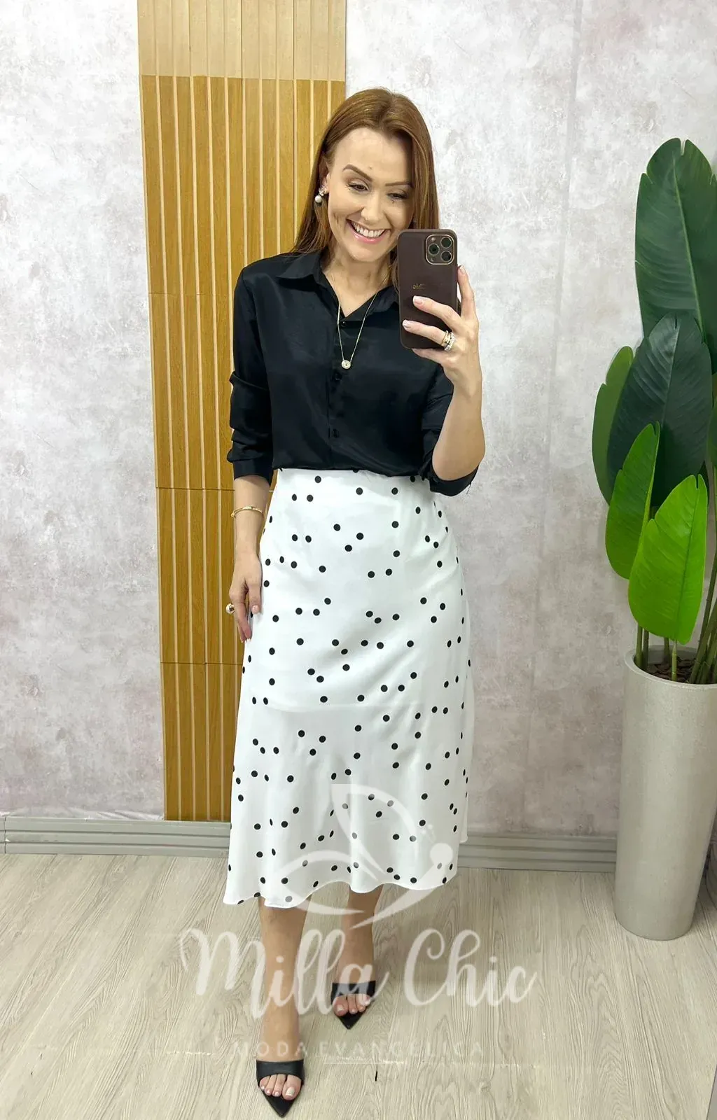 Milla Chic – Saia Valéria – Marrom (cópia) Milla Chic - Saia Valéria - Marrom (cópia)