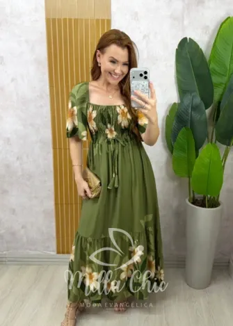 Milla Chic – Vestido Armênia em Viscosarja – Azul Marinho (cópia) Milla Chic - Vestido Armênia em Viscosarja - Azul Marinho (cópia)