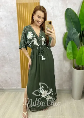 Milla Chic - Vestido Chiara - Marrom (cópia)