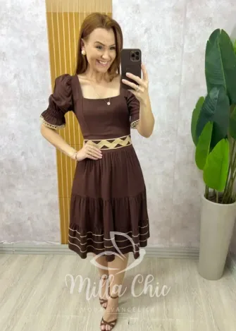 Milla Chic - Vestido Dolce Cacau - Marr