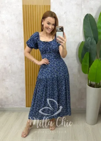 Milla Chic - Vestido Érica - Preto (cópia)