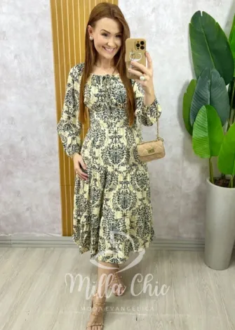 Milla Chic – Vestido Eugênia – Milla Chic - Vestido Eugênia -