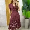 Milla Chic - Vestido Gioconda - Marrom (cópia)