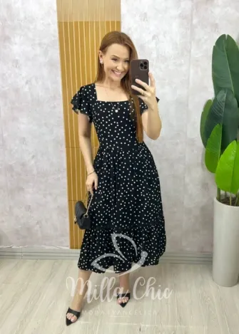 Milla Chic - Vestido Miriam - Bordô (cópia)