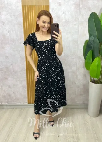 Milla Chic - Vestido Miriam - Preto