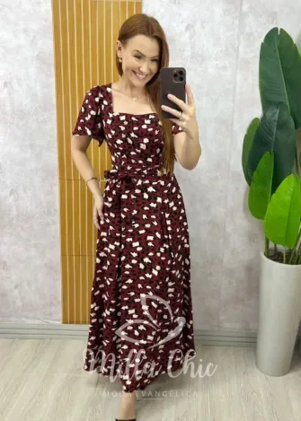 Milla Chic - Vestido Natura Class - Vermelho