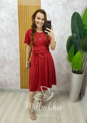 Milla Chic - Vestido Rouge - Vermelho
