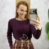 Milla Chic - Blusa Monte Carlo em Tricot modal - Branca (cópia)