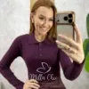 Milla Chic - Blusa Serena Modal - Açaí