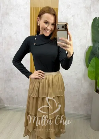 Milla Chic - Cacharrel Évelyn - Bordô (cópia)