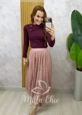 Milla Chic - Cacharrel Évelyn - Branca (cópia)