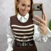 Milla Chic – Camisa Colete Parisiense – Açaí (cópia) Milla Chic - Camisa Colete Parisiense - Açaí (cópia)