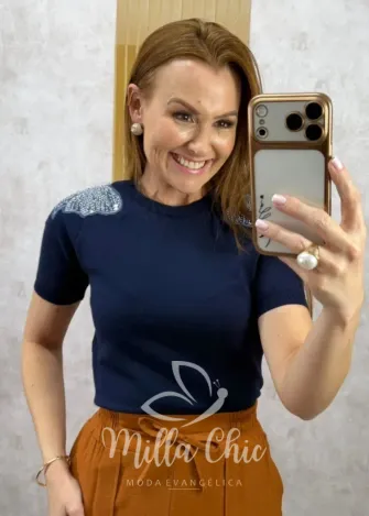 Milla Chic - Camisa Glória - Açaí (cópia)