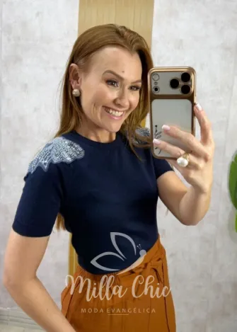 Milla Chic - Camisa Glória - Açaí (cópia)